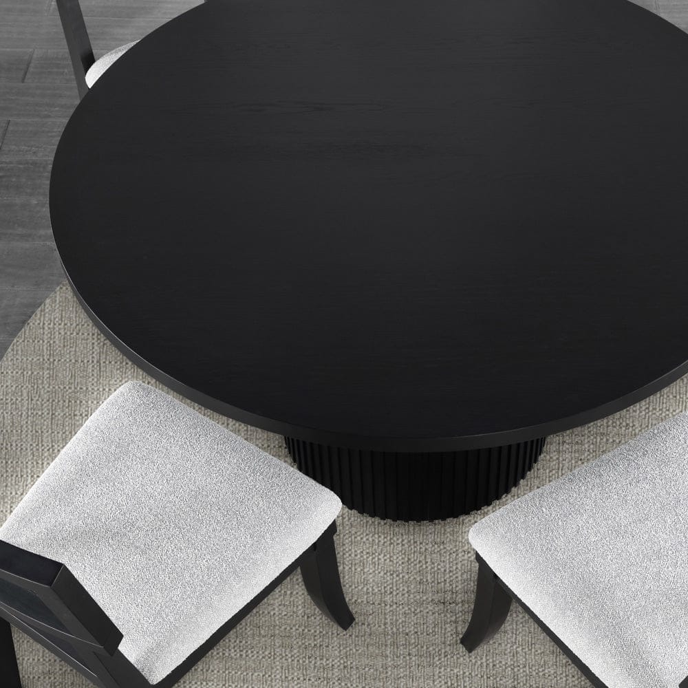 Steve Silver - Colvin Black Cane Side Chair (Set of 2) - COL500KS view 5