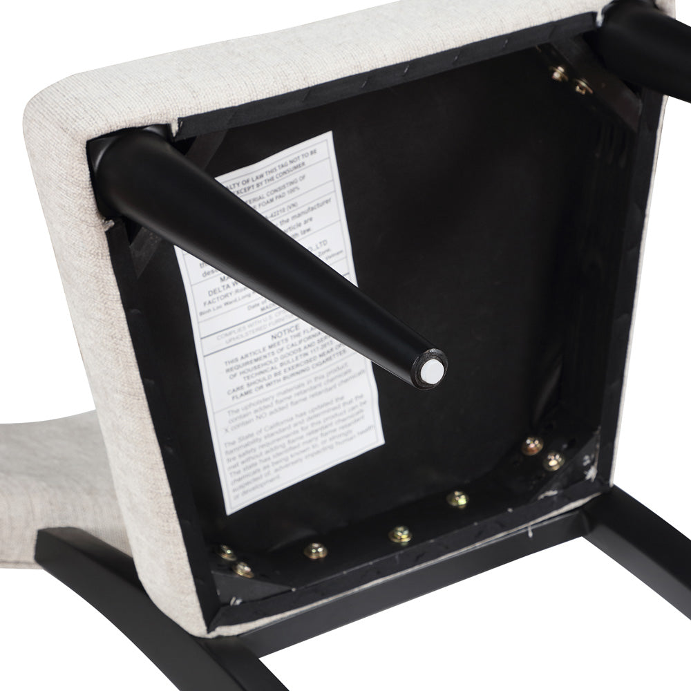 Steve Silver - Colvin Black Side Chair (Set of 2) - COL600KS view 5