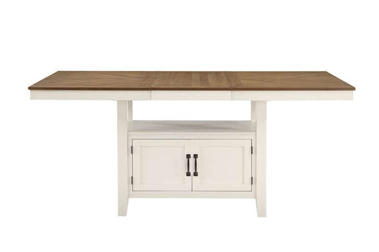 Steve Silver - Counter Table with 20-inch Leaf - Brown - HY500PTB view 1