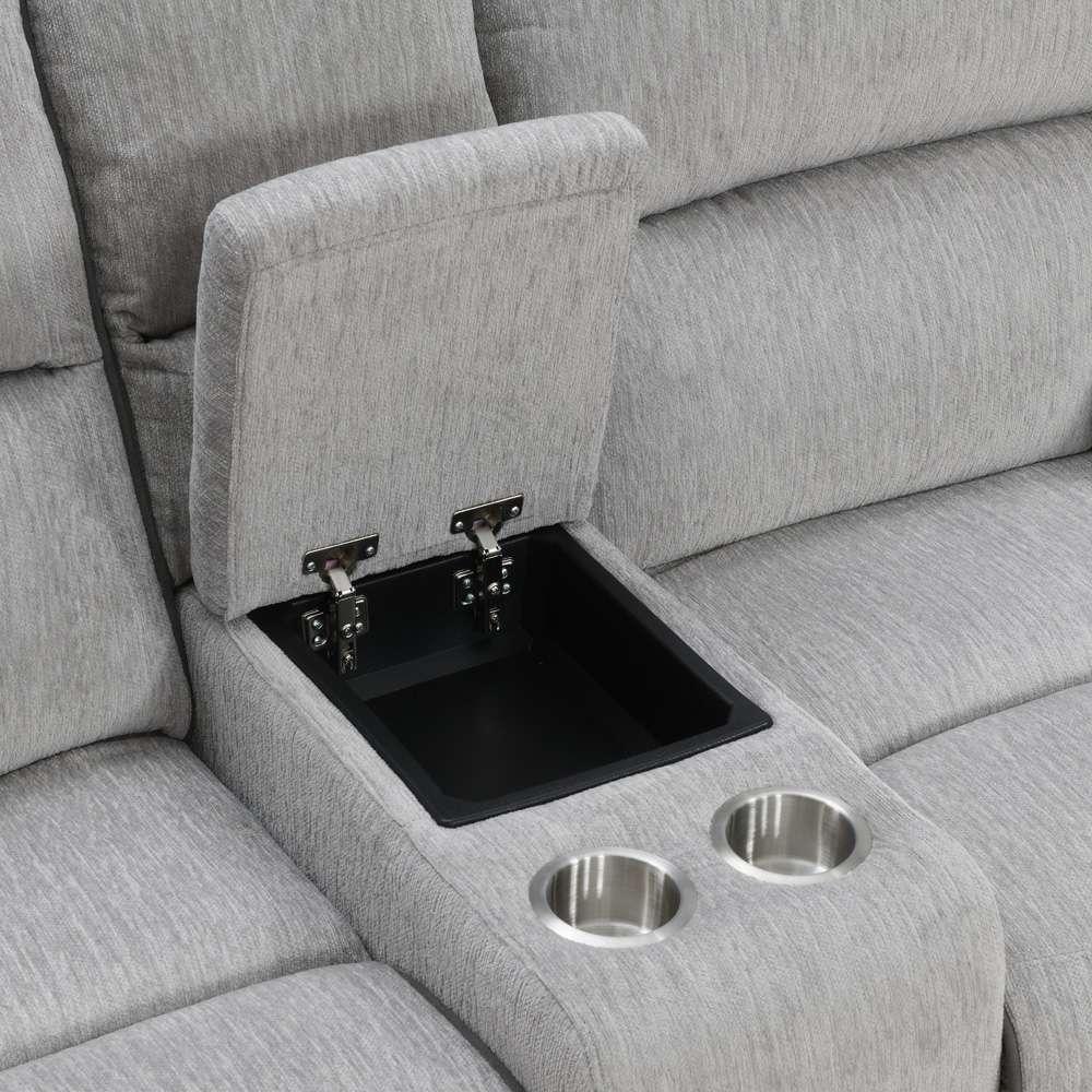 Steve Silver - Cyprus Reclining Console Loveseat - CY950CL veiw 4