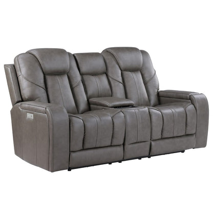 Steve Silver - Daniel 3-Piece Triple-Power Leather Recl - DAE800-3PC view 2