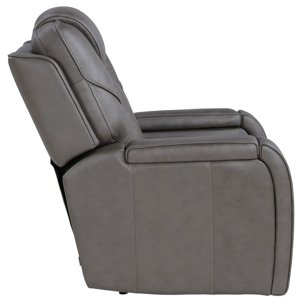 Steve Silver - Daniel Triple Power Leather Theat Recliner - DAE800C view 3