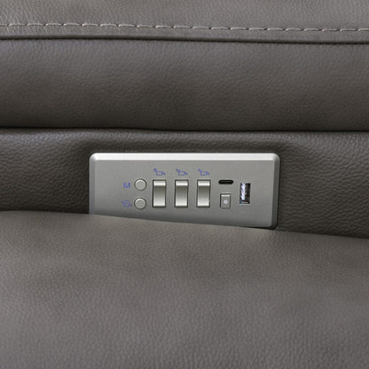 Steve Silver - Daniel Triple Power Leather Theat Recliner - DAE800C view 5
