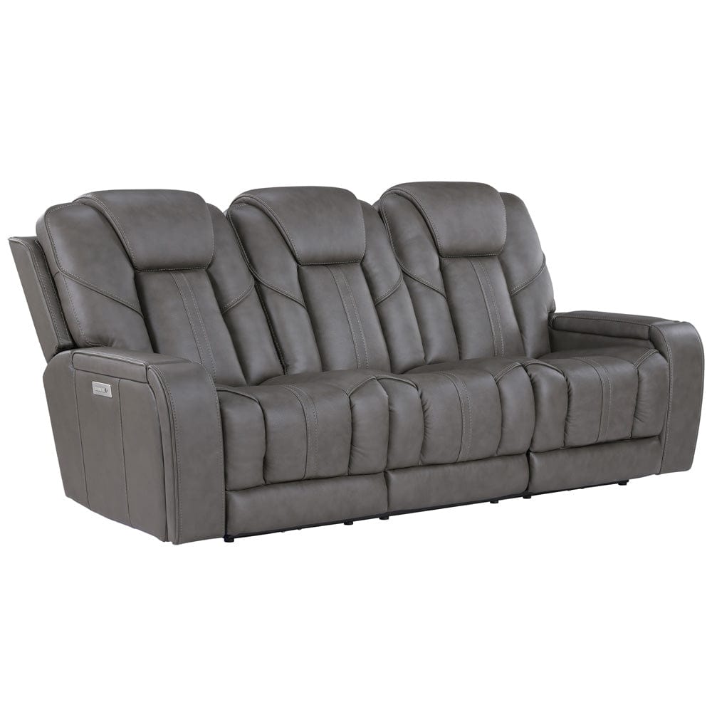 Steve Silver - Daniel Triple Power Leather Theater Sofa - DAE800S view 1