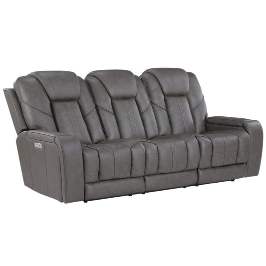 Steve Silver - Daniel Triple Power Leather Theater Sofa - DAE800S view 1