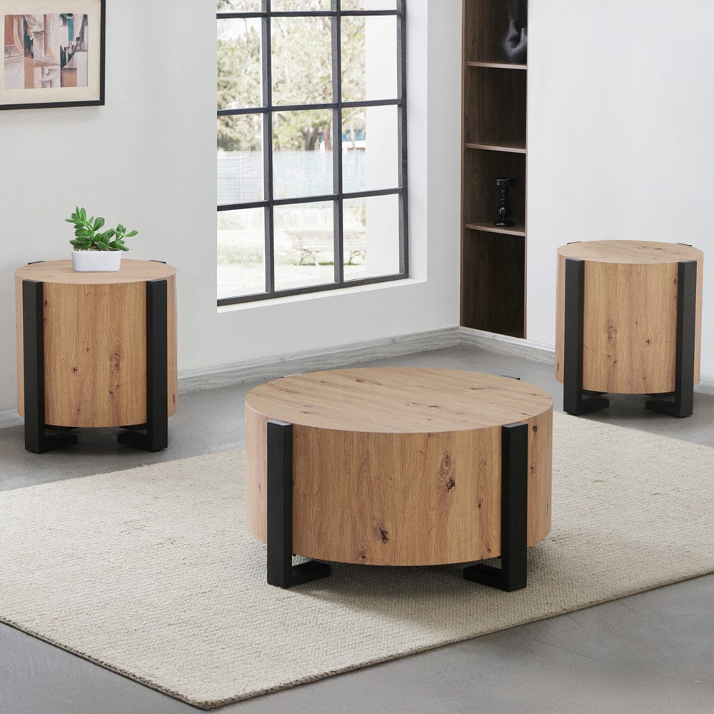 Steve Silver - Darcie Faux-wood 3-Piece Occasional Set - DR200-2E-3PC view 1