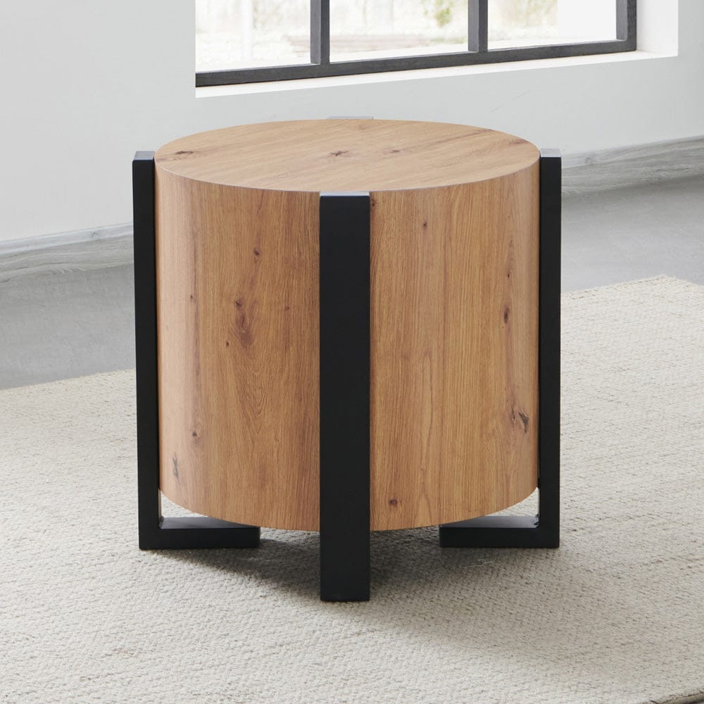 Steve Silver - Darcie Faux-Wood Round End Table - DR200RE view 4