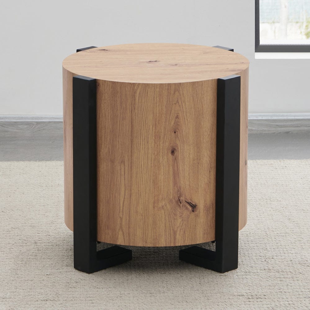 Steve Silver - Darcie Faux-Wood Round End Table - DR200RE view 5