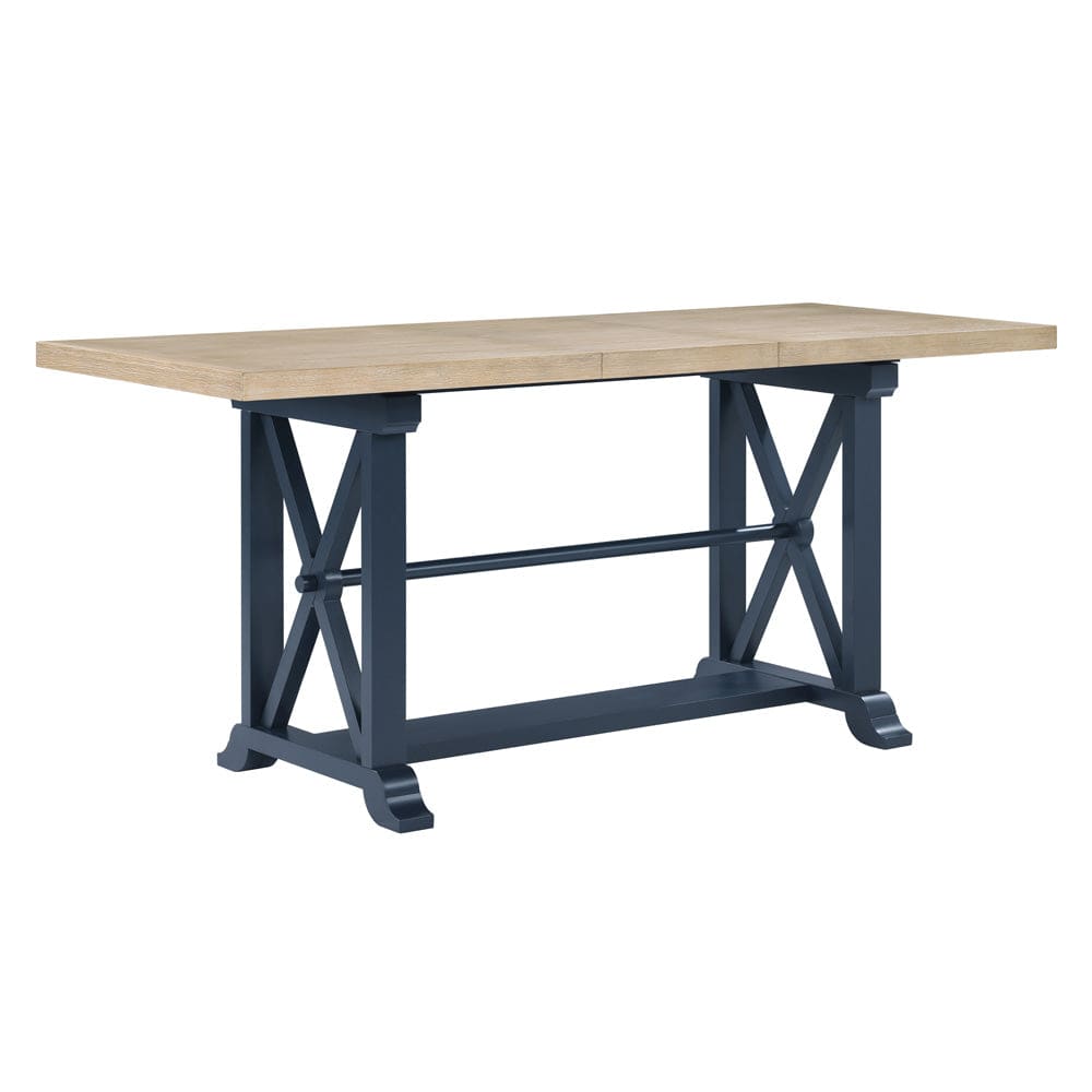 Steve Silver - Darcy 5-Piece Counter Dining Set Blue - DAR500B-C5PC view 2