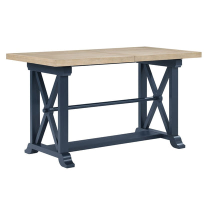 Steve Silver - Darcy 5-Piece Counter Dining Set Blue - DAR500B-C5PC view 7