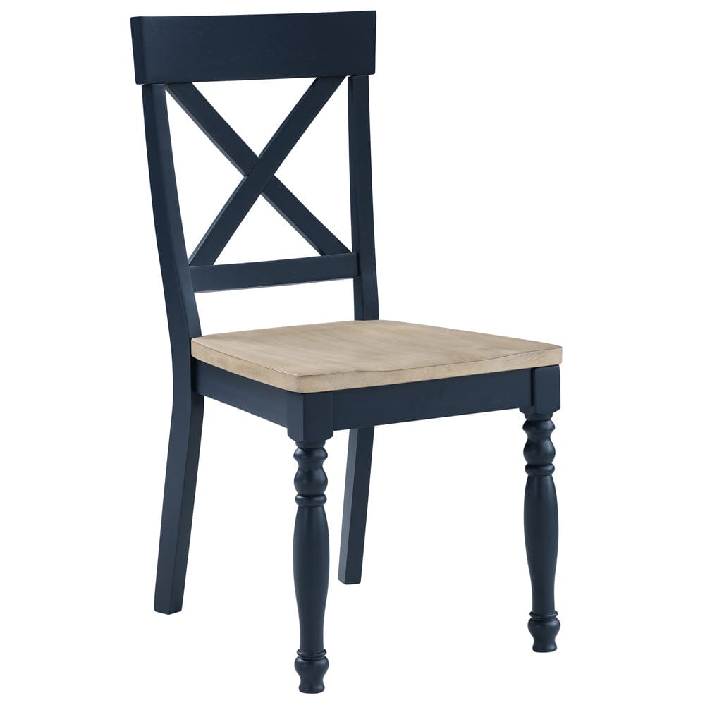 Steve Silver - Darcy 5-Piece Dining Set Blue - DAR4242B-D5PC view 2