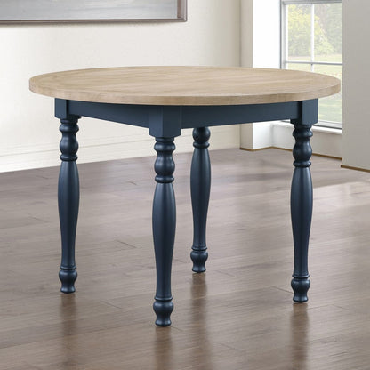 Steve Silver - Darcy 5-Piece Dining Set Blue - DAR4242B-D5PC view 8