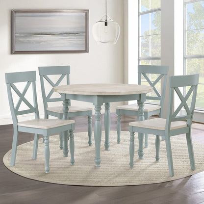 Steve Silver - Darcy 5-Piece Dining Set Green - DAR4242E-D5PC view 1