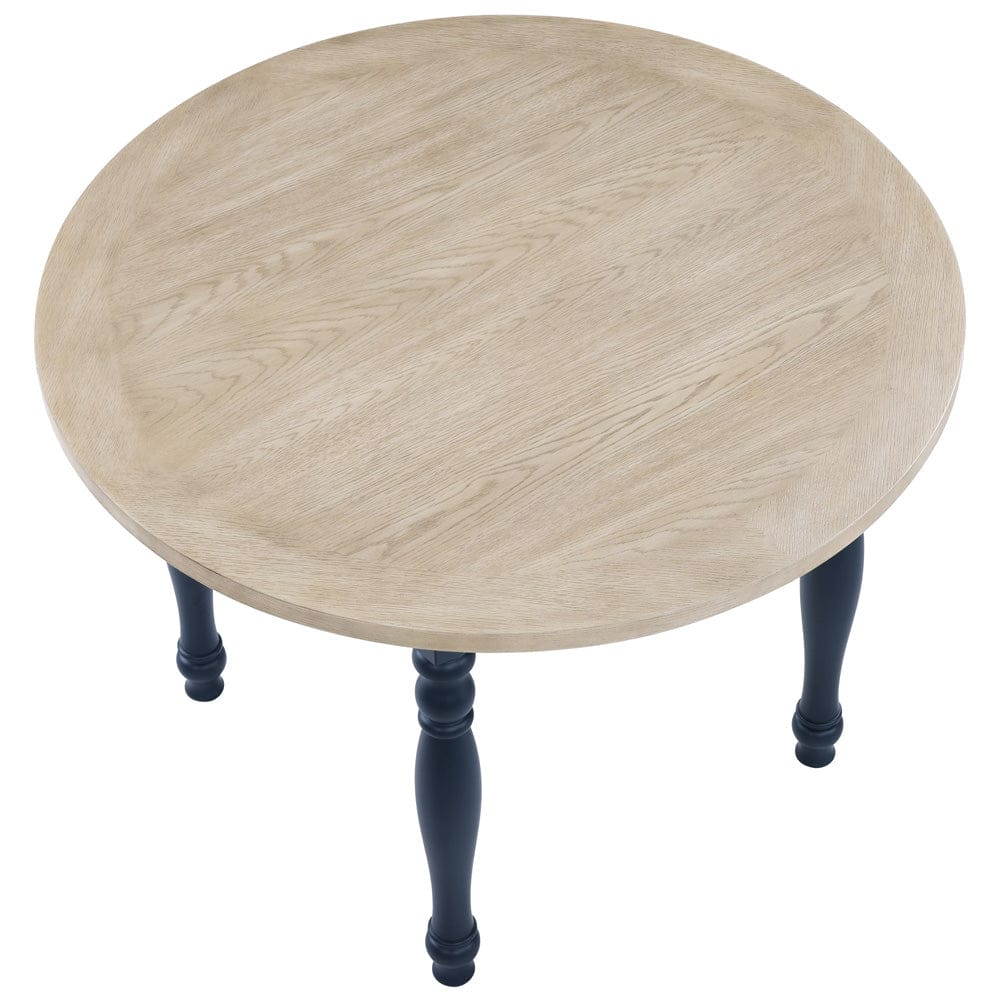 Steve Silver - Darcy Blue Round Table - DAR4242BT view 3