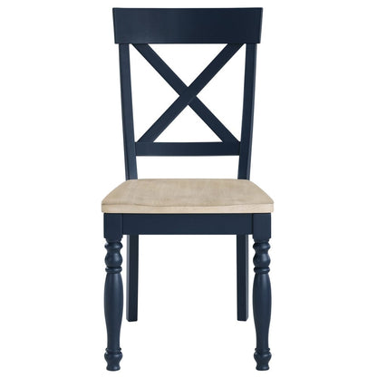 Steve Silver - Darcy Blue Side Chair (Set of 2) - DAR500BS view 2