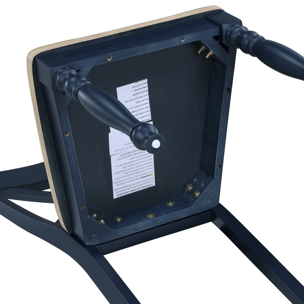 Steve Silver - Darcy Blue Side Chair (Set of 2) - DAR500BS view 5