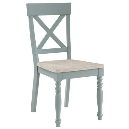 Steve Silver - Darcy Green Side Chair (Set of 2) - DAR500ES view 1