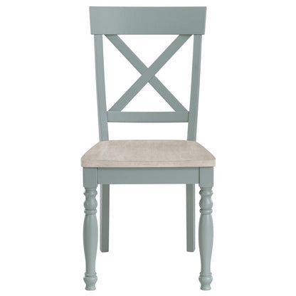 Steve Silver - Darcy Green Side Chair (Set of 2) - DAR500ES view 2