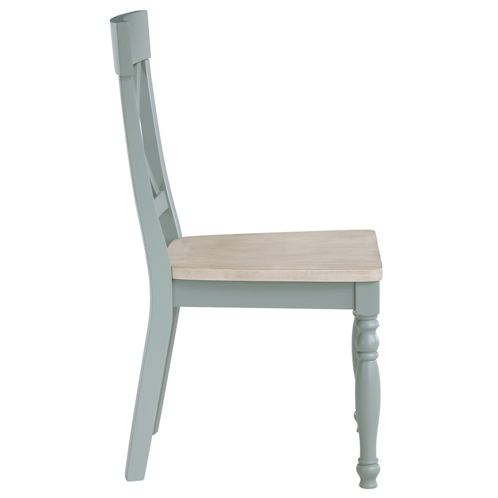 Steve Silver - Darcy Green Side Chair (Set of 2) - DAR500ES view 3
