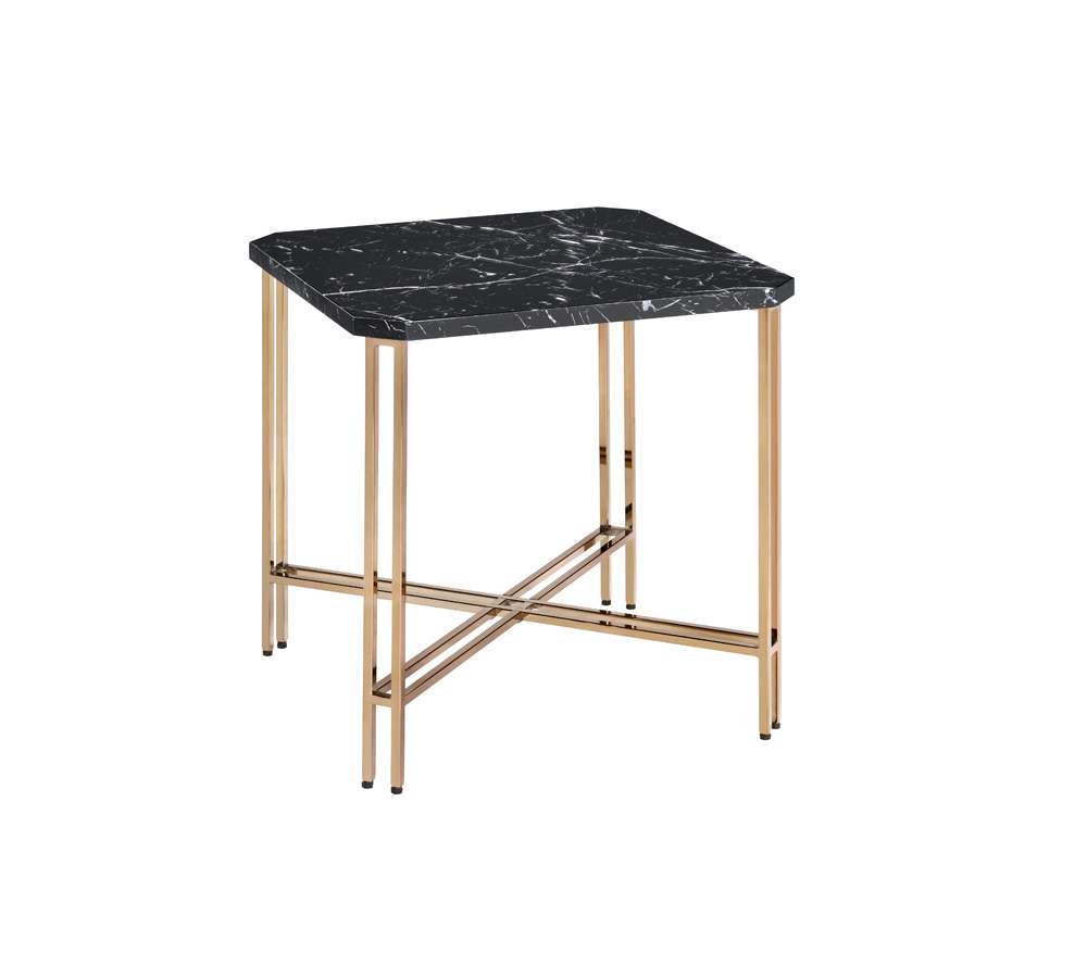 Steve Silver - Daxton Faux-Marble Top End Table - DX100E veiw 2