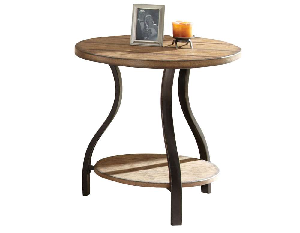 Steve Silver - Denise 24in Round End Table - DN200E veiw 1