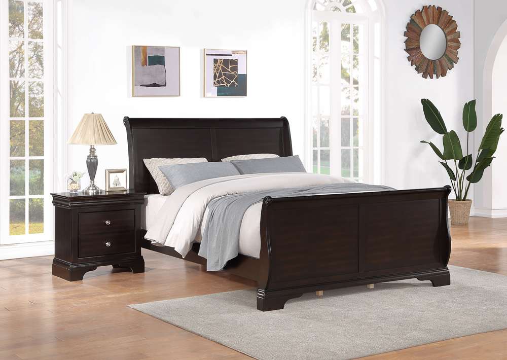 Steve Silver - Dominique Queen Bed - DOM900-QBED veiw 6