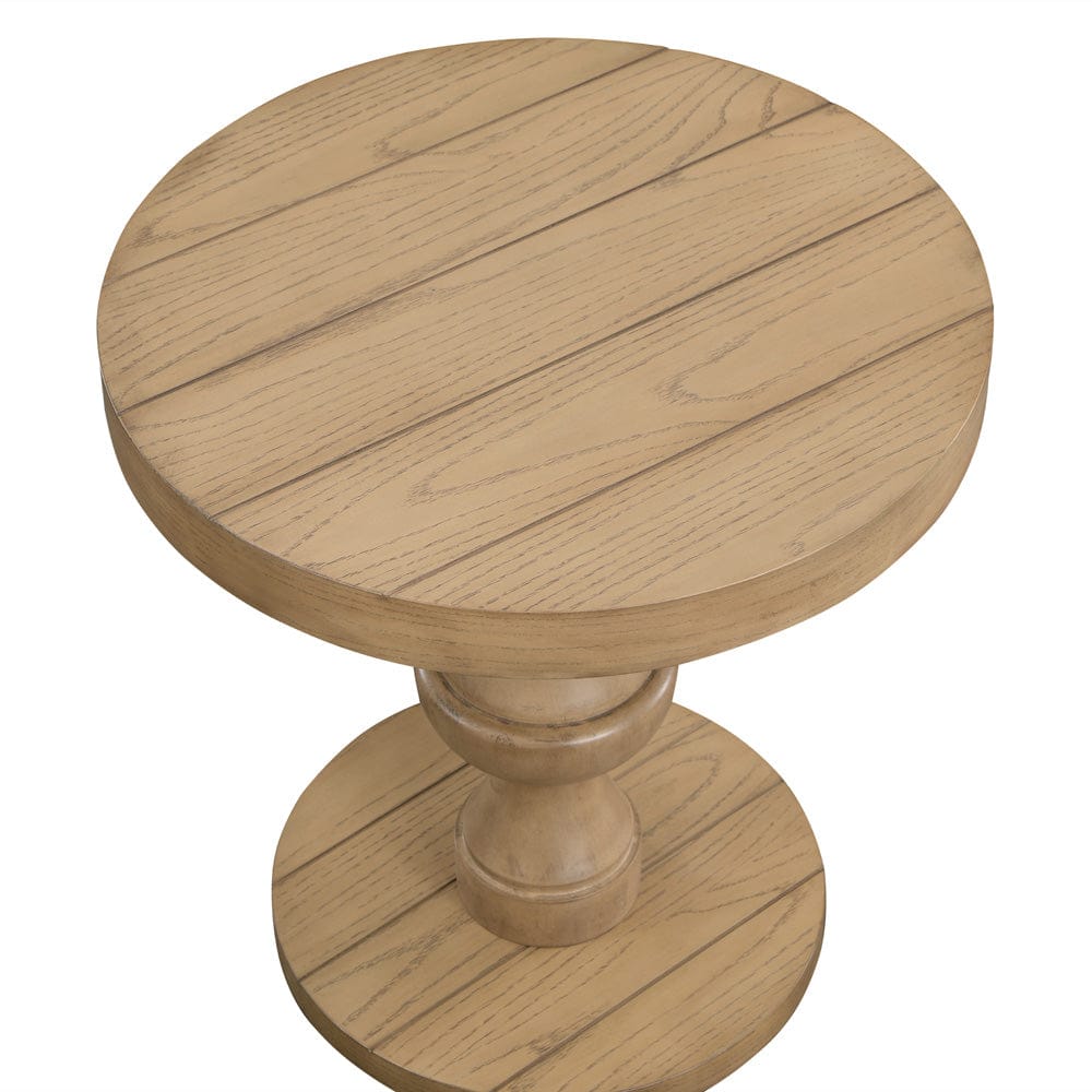 Steve Silver - Dory 3-Piece Round End Table Set, Sand - DY200T-2ER-3PC view 4