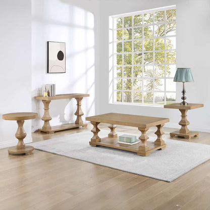 Steve Silver - Dory Round End Table - Sand - DY200TER veiw 4