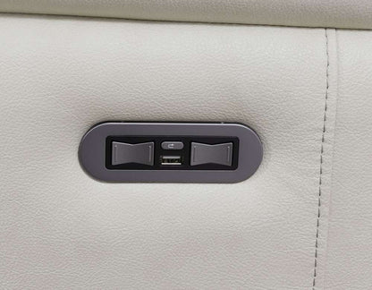 Steve Silver - Duval Power Reclining Sofa Ivory - DU850S veiw 5