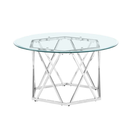 Steve Silver - Escondido 3-Piece Glass Top Table Set - ED200-2E-3PC veiw 4