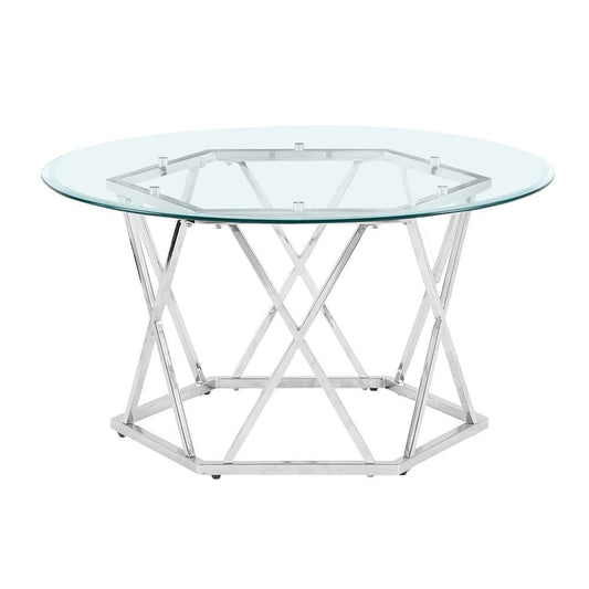 Steve Silver - Escondido Glass Cocktail Table - ED200C veiw 1