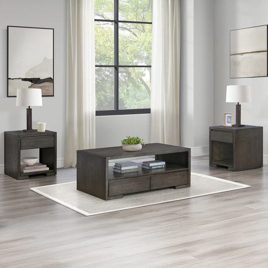 Steve Silver - Evan 3-Piece Table Set - EVA100-2E-3PC view 1