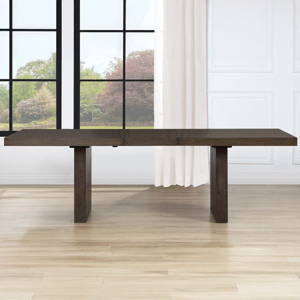 Steve Silver - Evan 5-Piece 78-96-inch Table Set with Green Velvet Chairs - EVA500NE-D5PC view 8