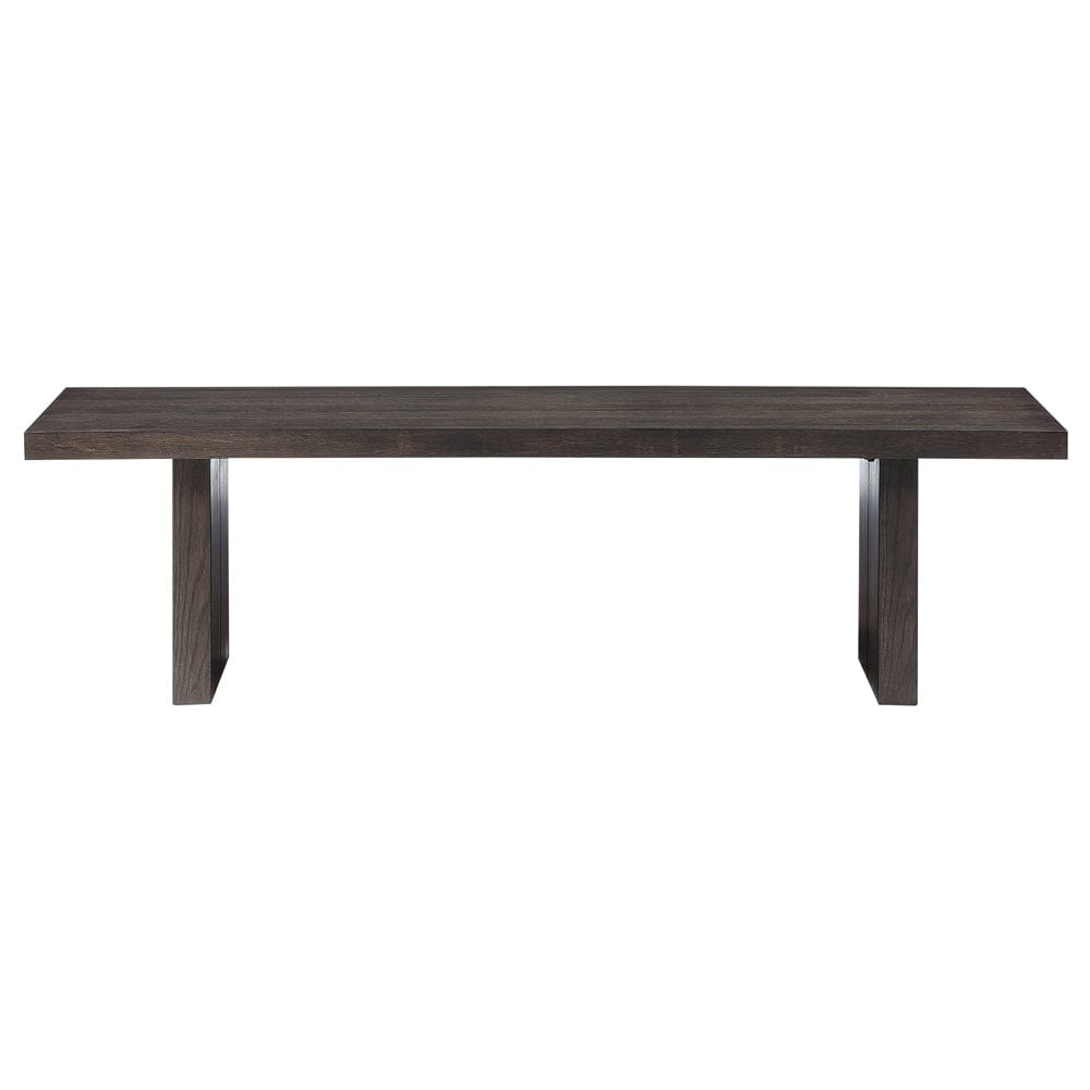 Steve Silver - Evan 68" Wooden Dining Bench - EVA500NBN view 2