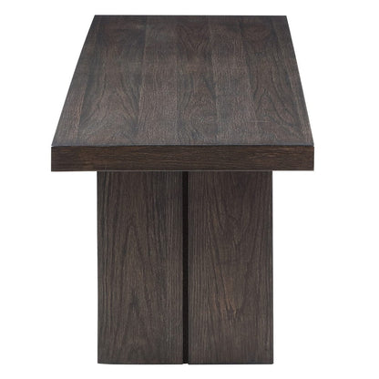 Steve Silver - Evan 68" Wooden Dining Bench - EVA500NBN view 3