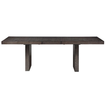 Steve Silver - Evan 78-96 inch Dining Table with 18" Leaf - EVA500NT view 3