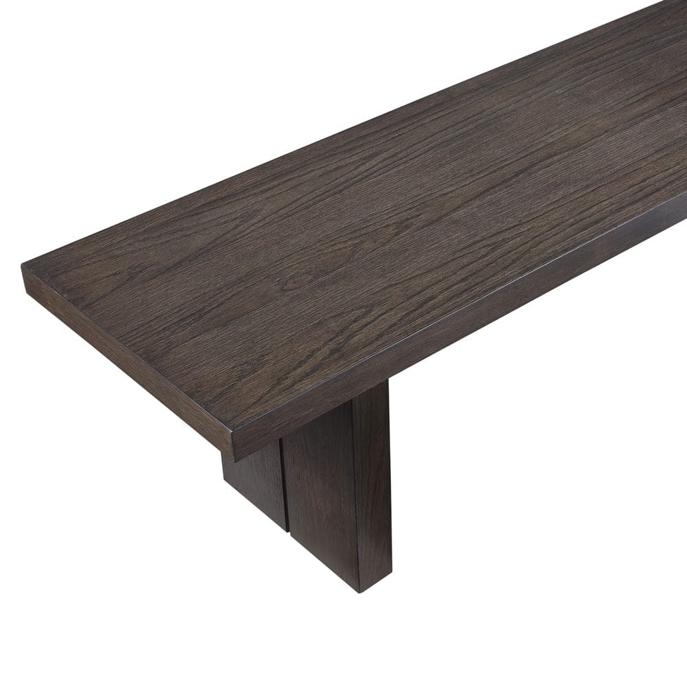 Steve Silver - Evan 78-96 inch Dining Table with 18" Leaf - EVA500NT view 5