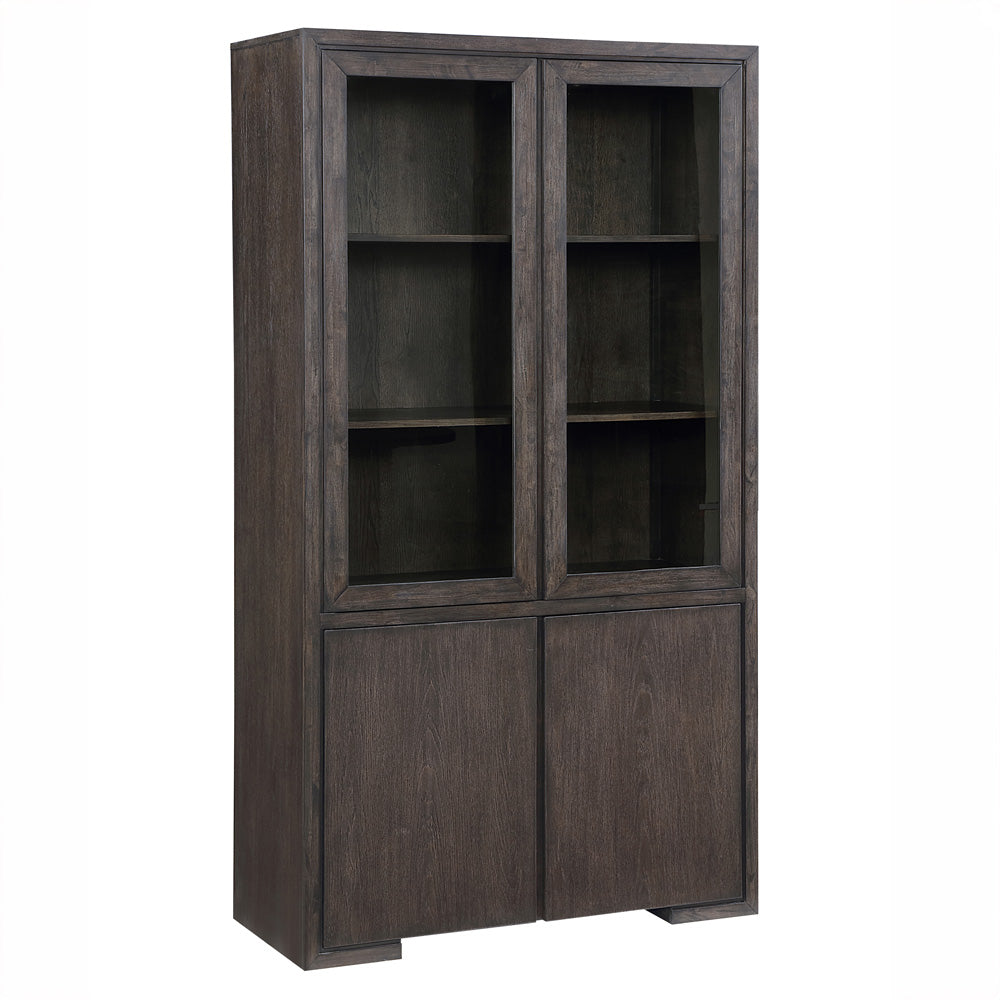 Steve Silver - Evan Glass-Doored Curio - EVA500NC view 1