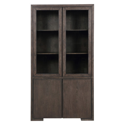 Steve Silver - Evan Glass-Doored Curio - EVA500NC view 2