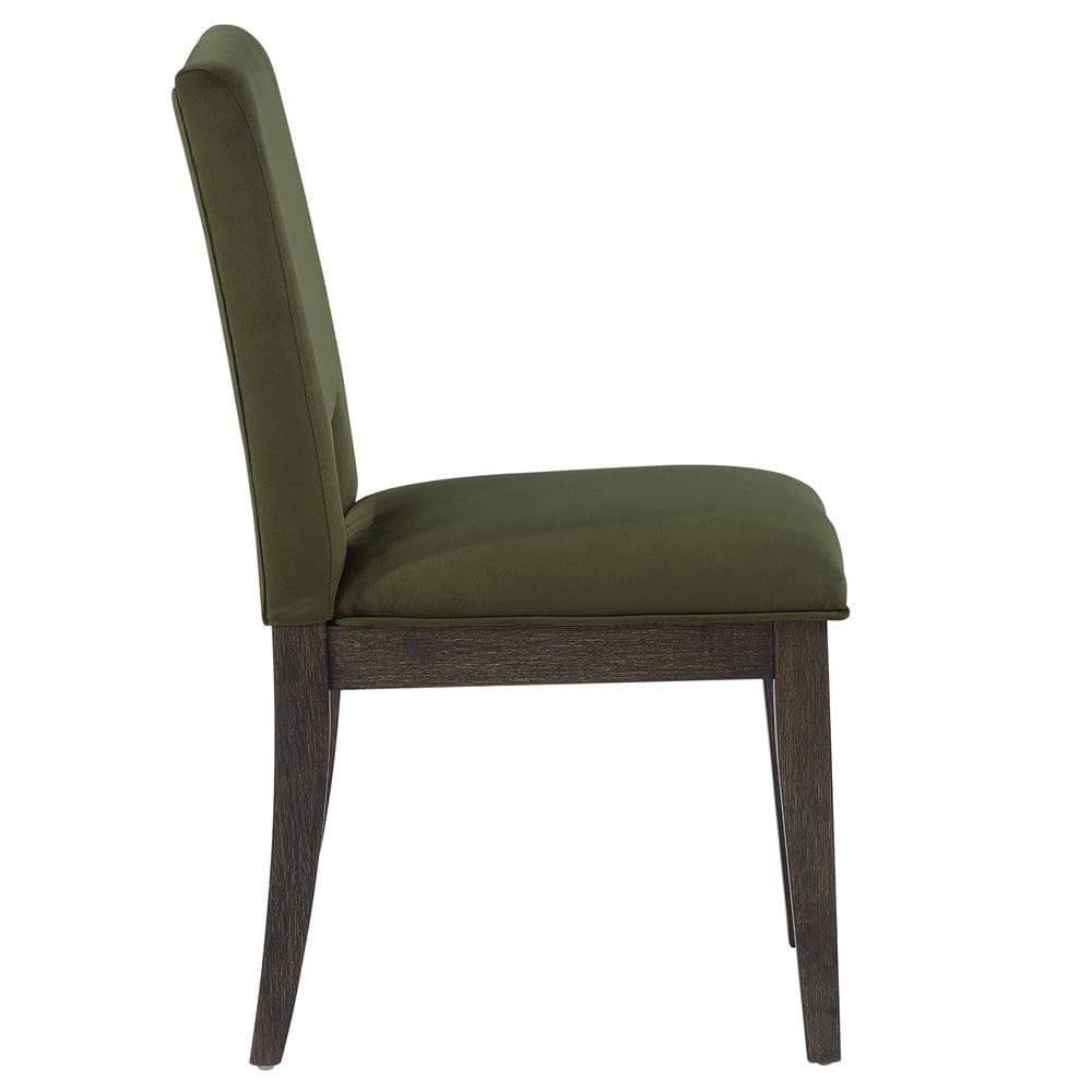 Steve Silver - Evan Green Velvet Side Chair (Set of 2) - EVA500NES view 3