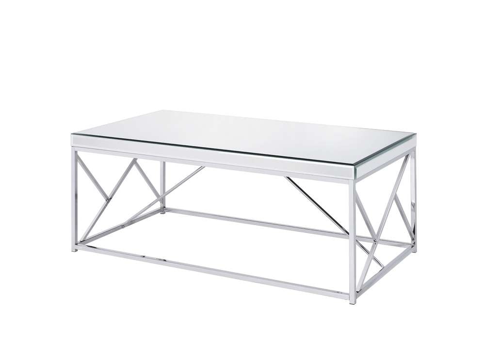 Steve Silver - Evelyn Mirror Top Cocktail Table - EV300C veiw 2