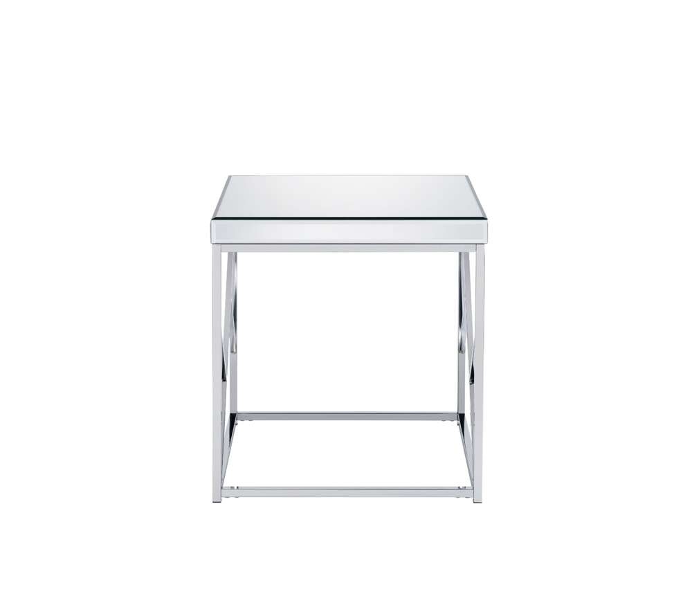 Steve Silver - Evelyn Mirror Top End Table - EV300E veiw 1
