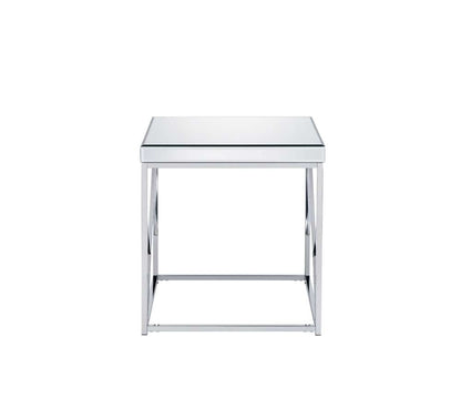Steve Silver - Evelyn Mirror Top End Table - EV300E veiw 1