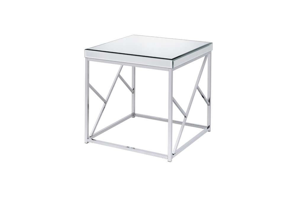 Steve Silver - Evelyn Mirror Top End Table - EV300E veiw 2