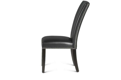 Steve Silver - Finley Black Side Chair - (Set of 2) - FL500SKN veiw 2