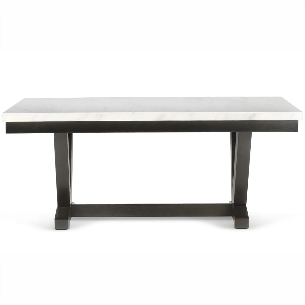Steve Silver - Finley White Marble Top Dining - FL500WT view 3