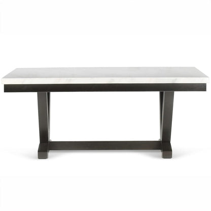 Steve Silver - Finley White Marble Top Dining - FL500WT view 3