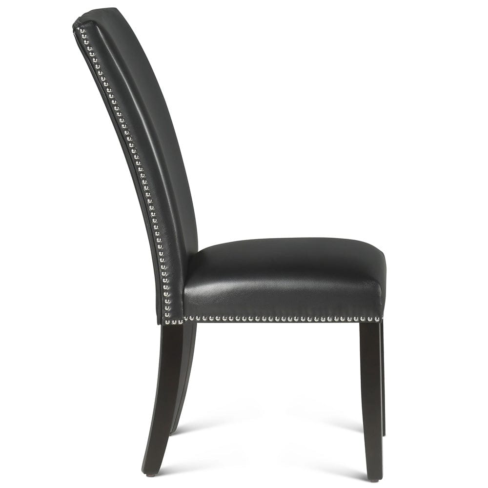 Steve Silver - Finley White Table Black Chair 7pc - FL5007PC view 2