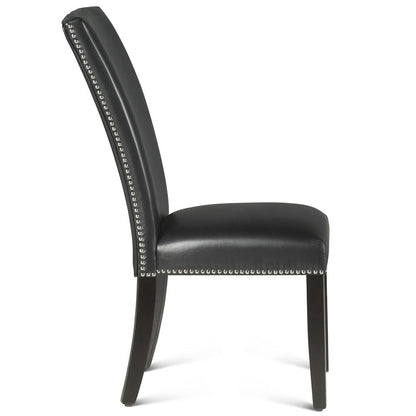 Steve Silver - Finley White Table Black Chair 7pc - FL5007PC view 2