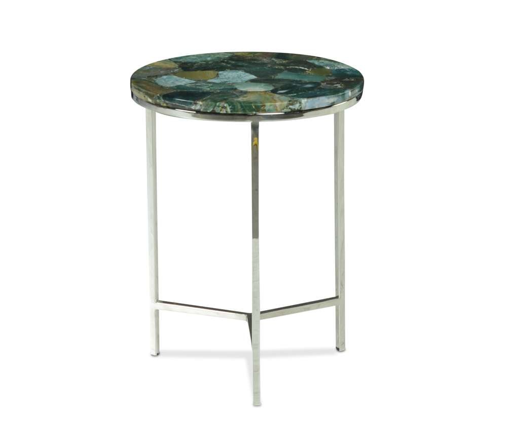Steve Silver - Foster Green JasperTop Chairside Table - FT140EC veiw 1